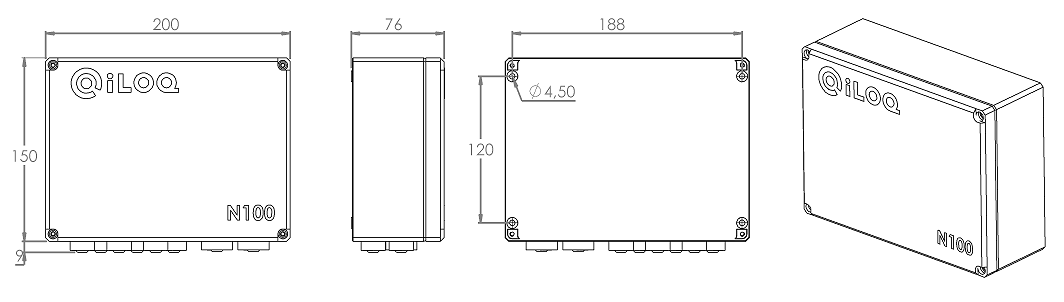 Netzwerkmodul Net Bridge N100